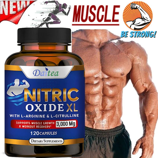 Oxyde super nitrique - Aide à améliorer les performances d'entraînement, la croissance et le renforcement musculaire, la fitness physique
