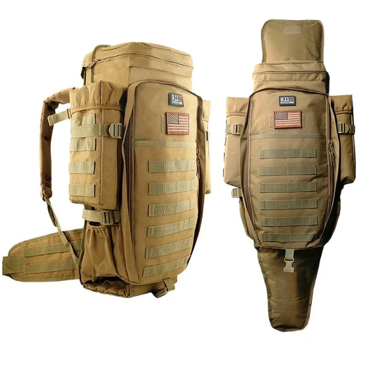 70L sac à dos tactique haute capacité pour hommes sac de randonnée en plein air sport attaque chasse Camping sac à dos expansion Ba